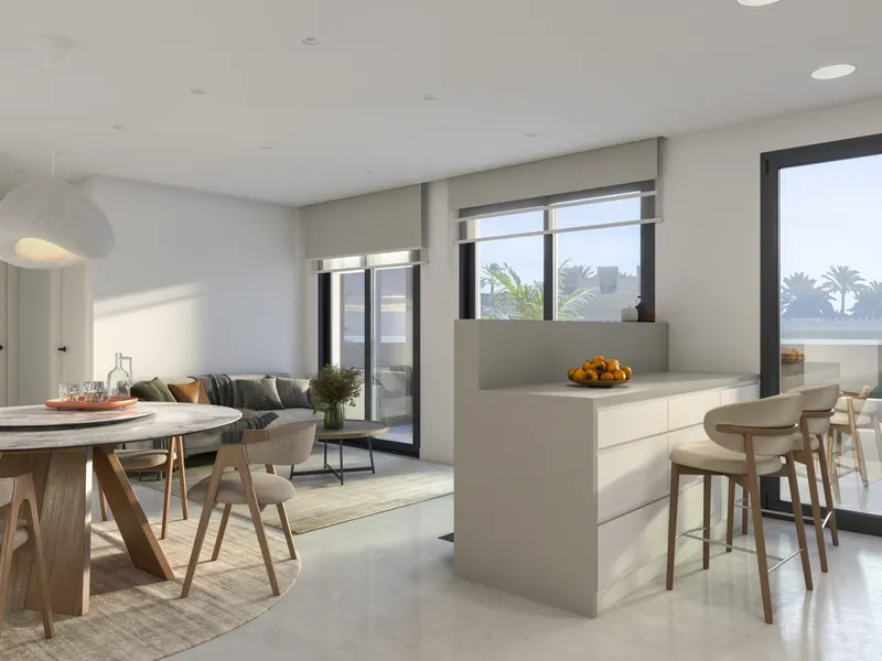 Nowoczesne apartamenty w nowym budownictwie w Santa Pola, zaledwie 500 metrów od plaży