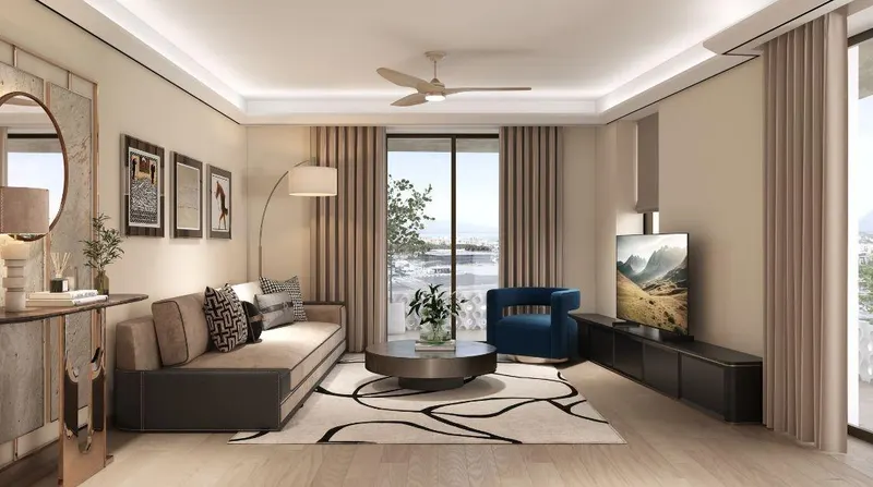 Luksusowe, nowo wybudowane apartamenty w centrum Gibraltaru z widokiem na marinę i Skałę