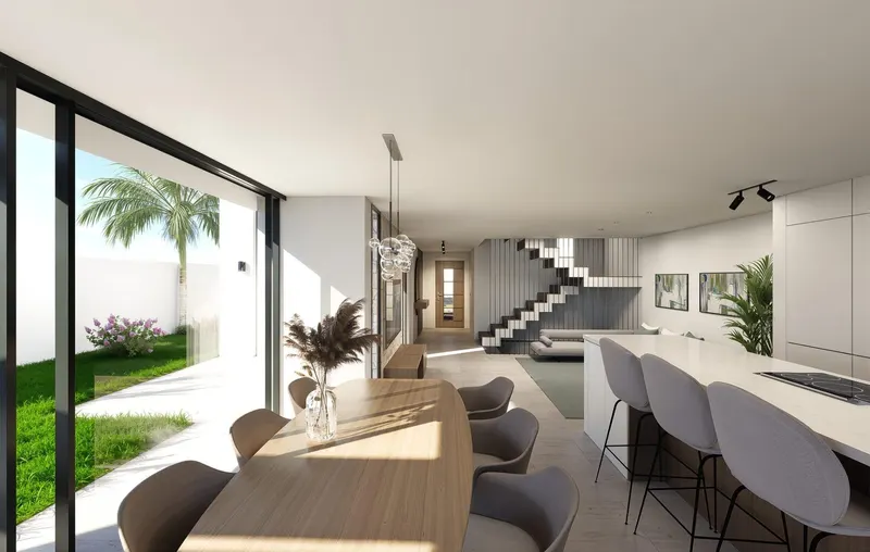 Exclusivas villas adosadas en primera línea de lago en Santa Rosalia Lake and Life Resort