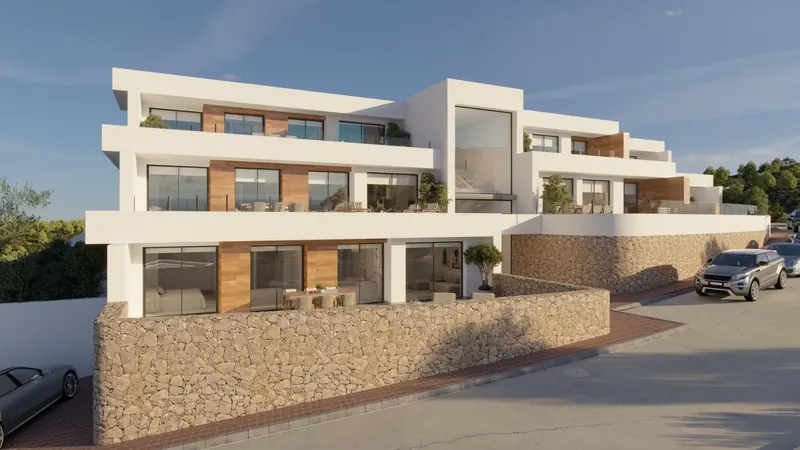 Apartamentos de nueva construcción en Cumbre del Sol Benitatxell, entre Jávea y Moraira