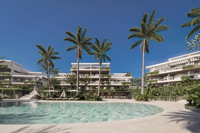 Luxury New Build Apartments in Estepona Just 400 m from the Beach