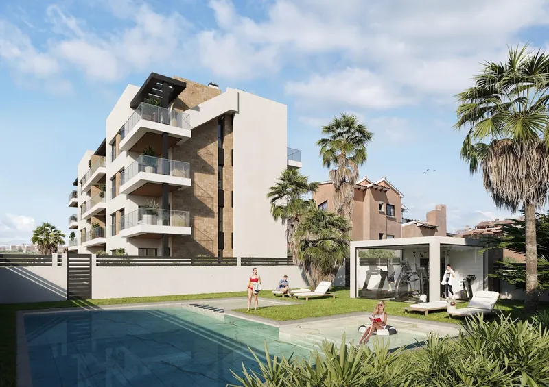 Nuevas viviendas de estilo escandinavo en Aguas Nuevas, Torrevieja