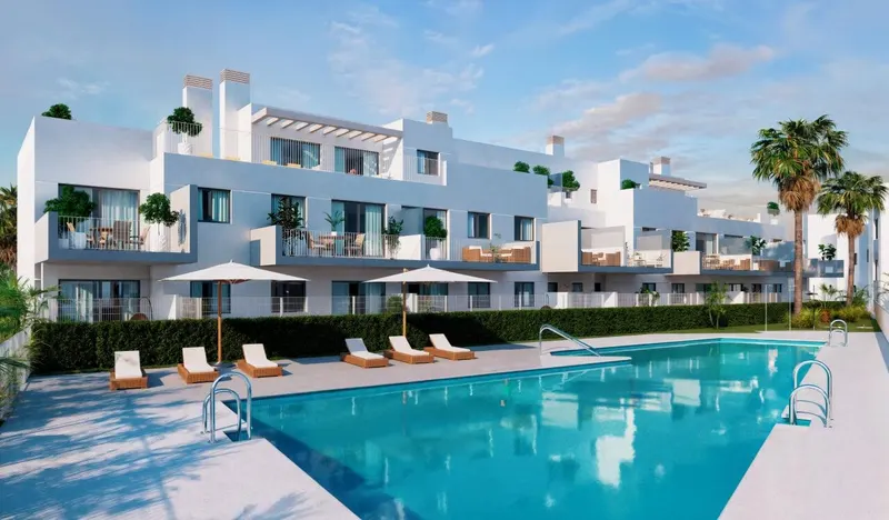 Apartamentos de nueva construcción en Baviera Golf, Vélez Málaga, a solo 1500 m del mar