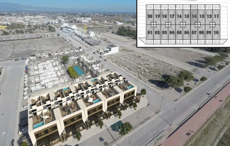Modern Townhouses in Dolores with comunal pool