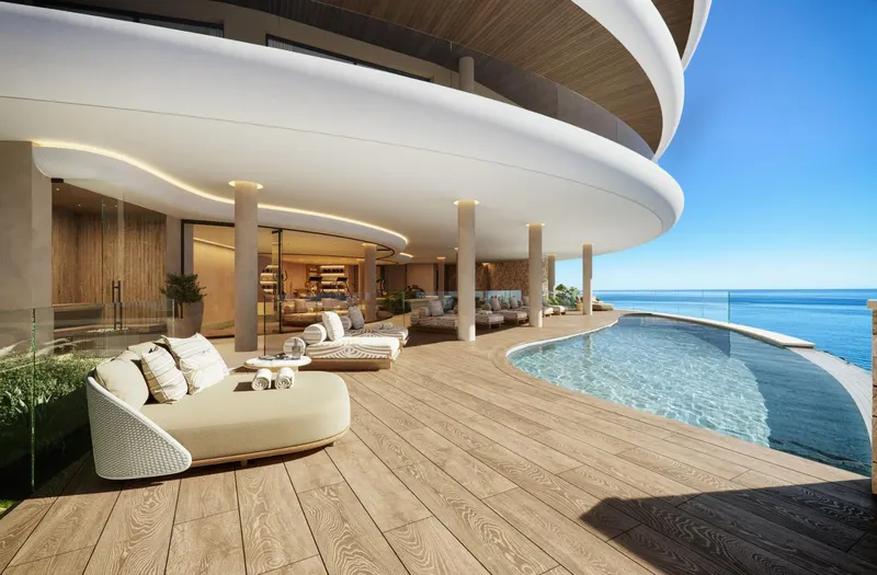 Luxury Sea View Apartments 100 m from the Beach in Carvajal, Fuengirola