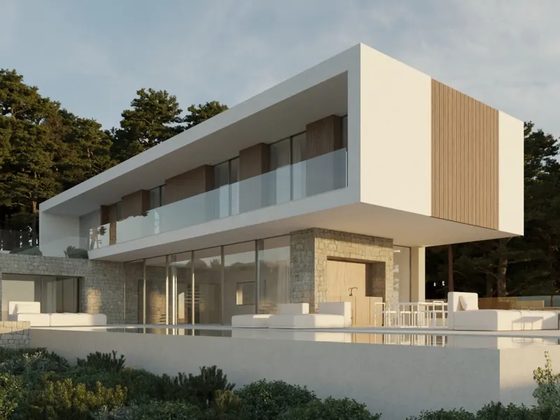 LUKSUSOWA, NOWO WYBUDOWANA WILLA W MORAIRA