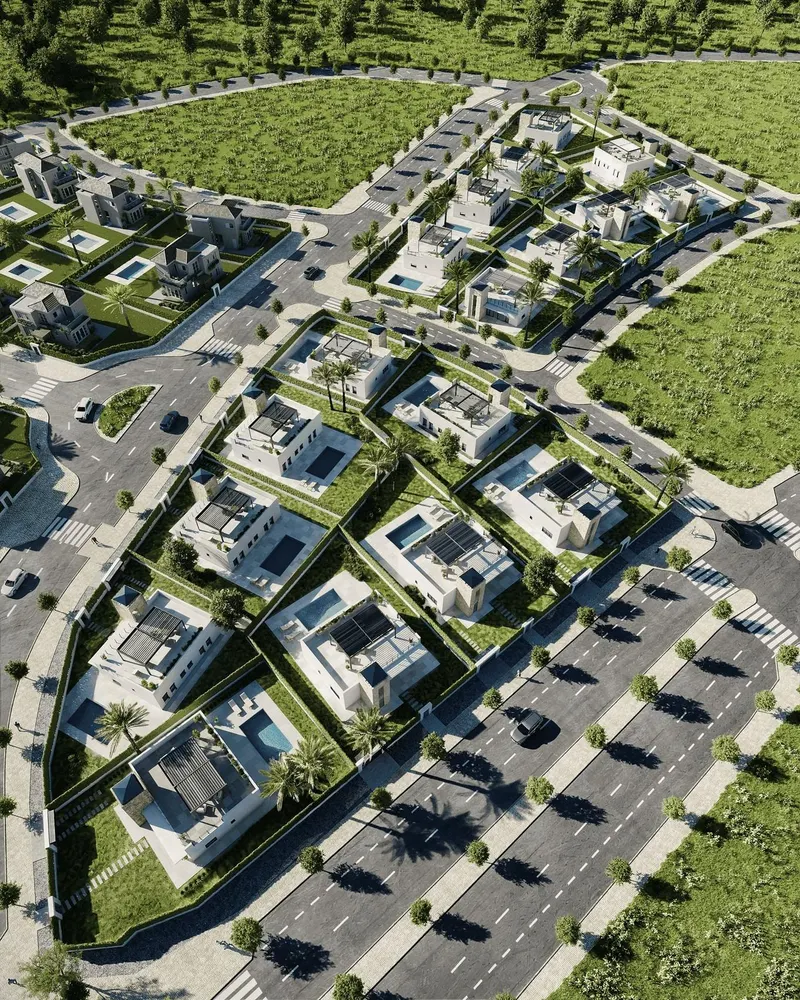 Villas mediterráneas de nueva construcción en amplias parcelas en Lorca, Costa Cálida