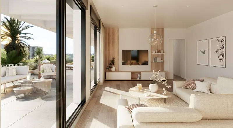 Apartamentos de nueva construcción de estilo contemporáneo en Málaga con servicios de primera calidad y diseño sostenible