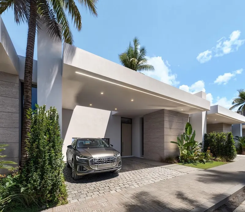 Luxury New Build Attached Villas with Sea Views and private pool in Casares del Sol