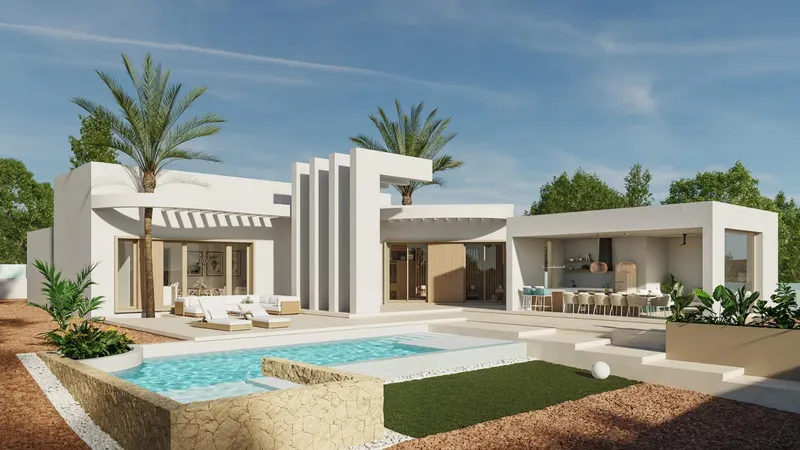 Ekskluzywne, nowo wybudowane wille w Benejuzar, na południowej Costa Blanca