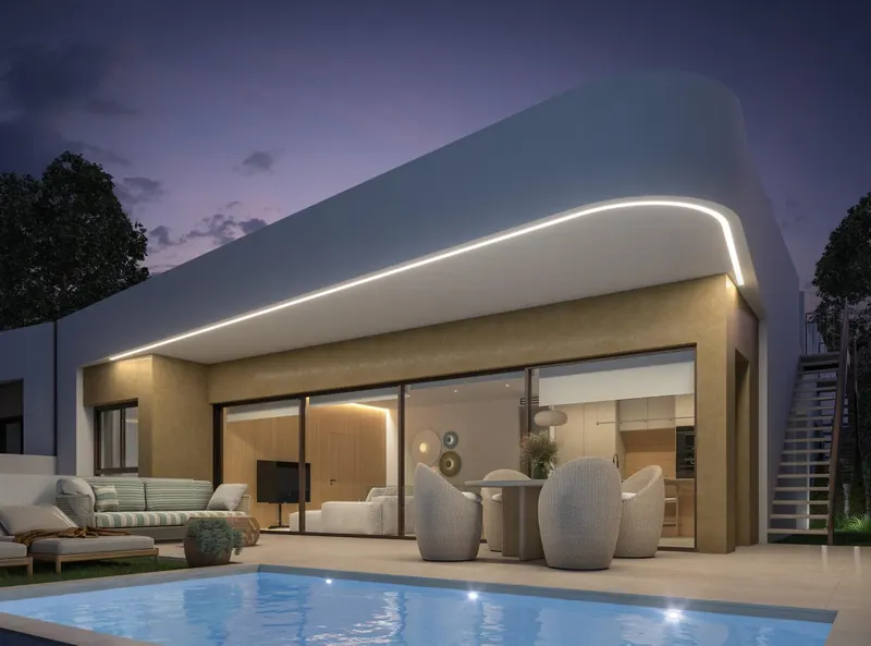 Villas de nueva construcción con piscina privada en Dolores, Alicante