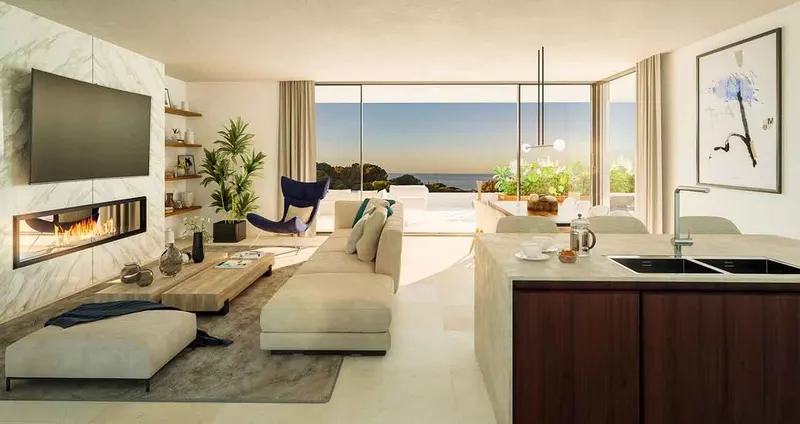 URBANIZACIÓN DE LUJO EN MARBELLA CON VISTAS AL MAR