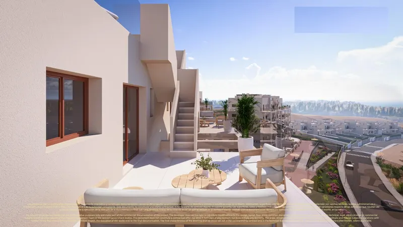 Nowe apartamenty i wille bliźniacze w Corvera Hills Golf – Murcja