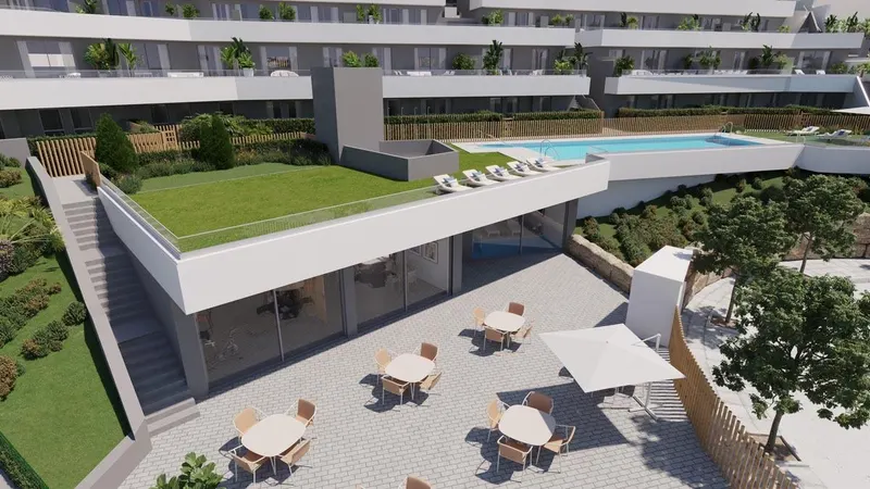 ADOSADOS DE OBRA NUEVA CON VISTAS AL MAR EN MANILVA