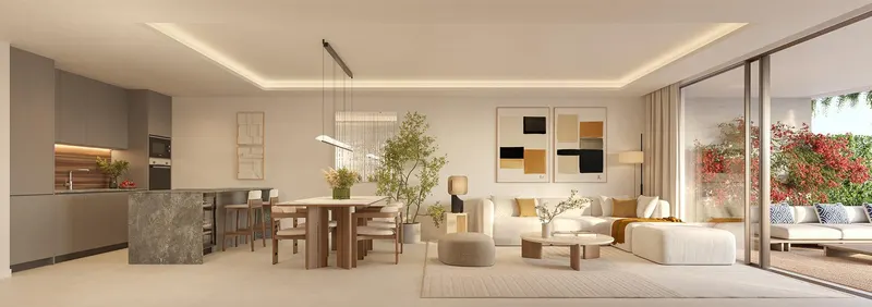 Apartamentos boutique de nueva construcción con vistas al mar en Torremuelle, Benalmádena