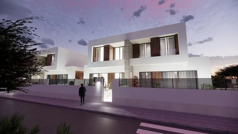 New Build Semi detached villas in Dolores