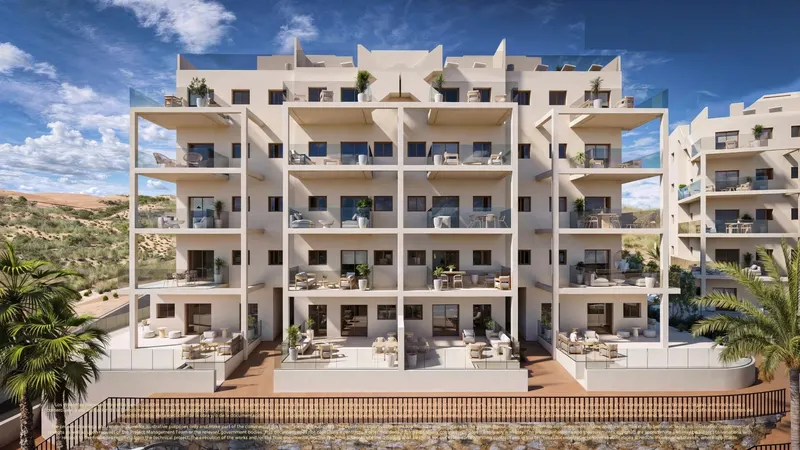 Nowe apartamenty i wille bliźniacze w Corvera Hills Golf – Murcja
