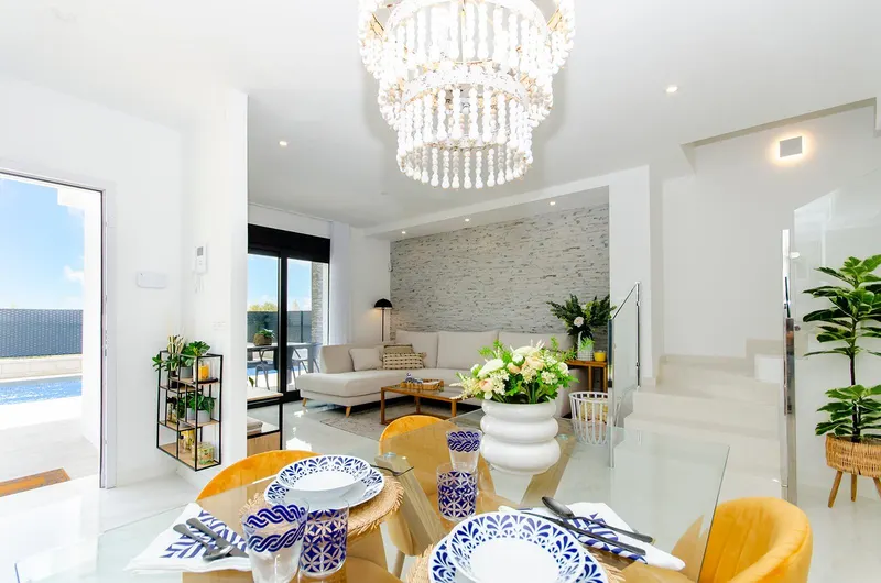 Villas adosadas de lujo de nueva construcción en Vistabella Golf Resort