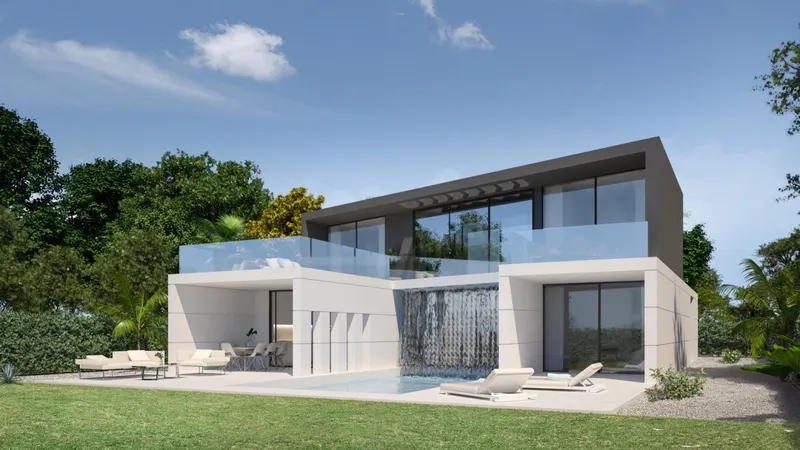VILLAS DE OBRA NUEVA EN ALTAONA GOLF RESORT, MURCIA