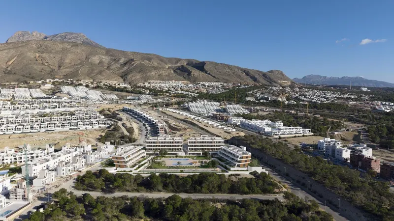 Apartamentos de nueva construcción con vistas al mar en Balcón de Finestrat, Costa Blanca