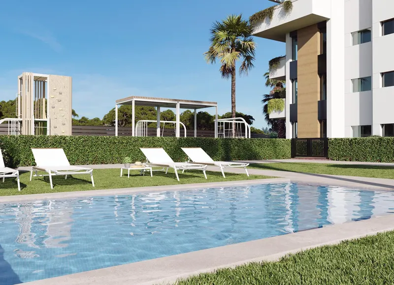 Apartamentos turísticos de nueva construcción en Santa Rosalía Lake and Life Resort Costa Cálida