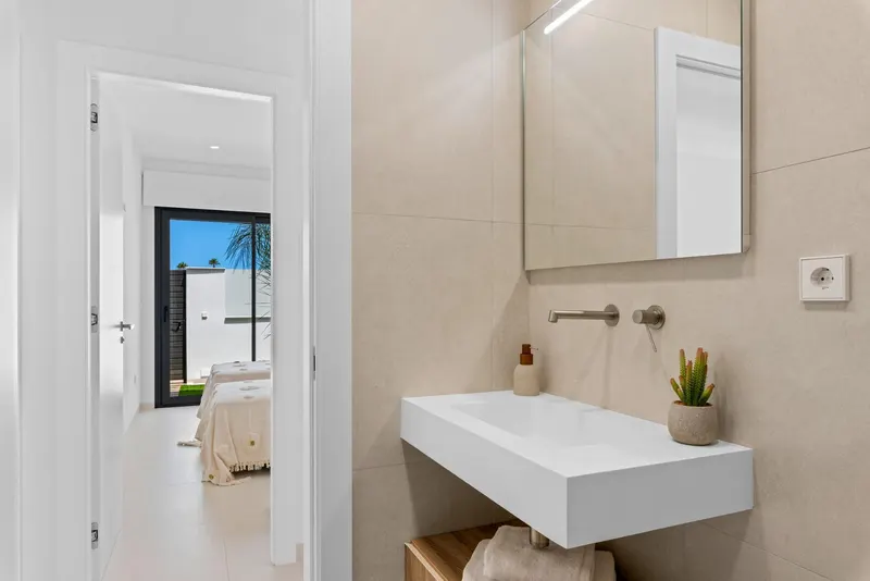 Villas de nueva construcción cerca de Serena Golf en Los Alcázares