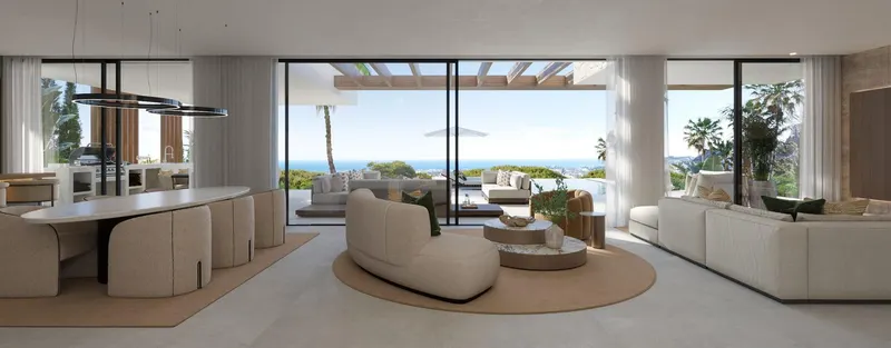 VILLA DE LUJO DE OBRA NUEVA CERCA DE ESTEPONA