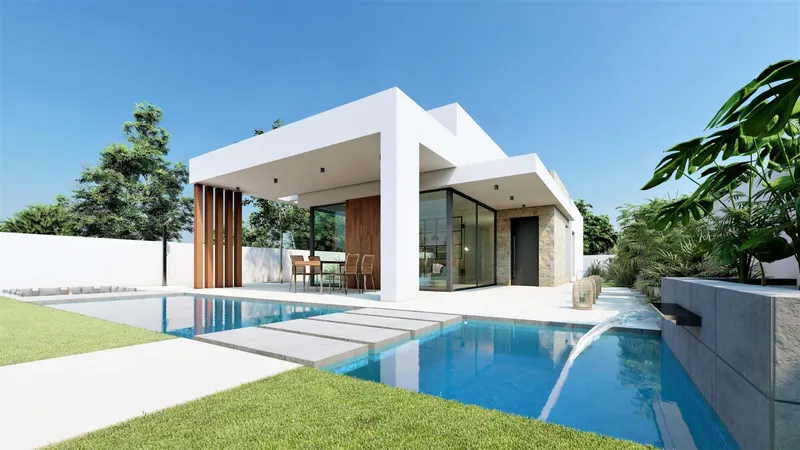 VILLAS DE OBRA NUEVA EN SAN FULGENCIO
