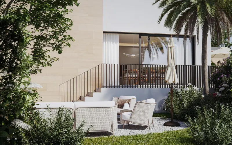 Adosados de lujo de nueva construcción en Fuengirola, a solo 220 metros del mar