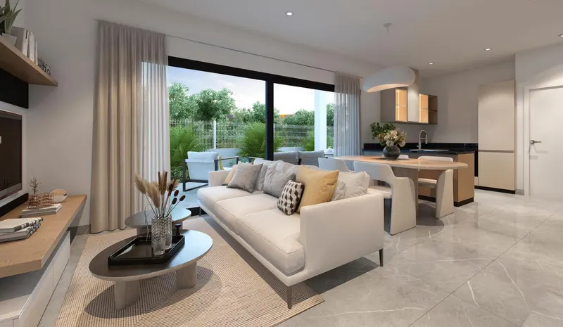 New Semi-Detached Villas by the Sea in La Marina - El Pinet Beach
