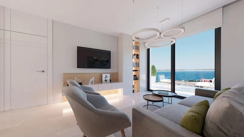 Apartamentos de lujo frente al mar en Villajoyosa con vistas panorámicas al Mediterráneo