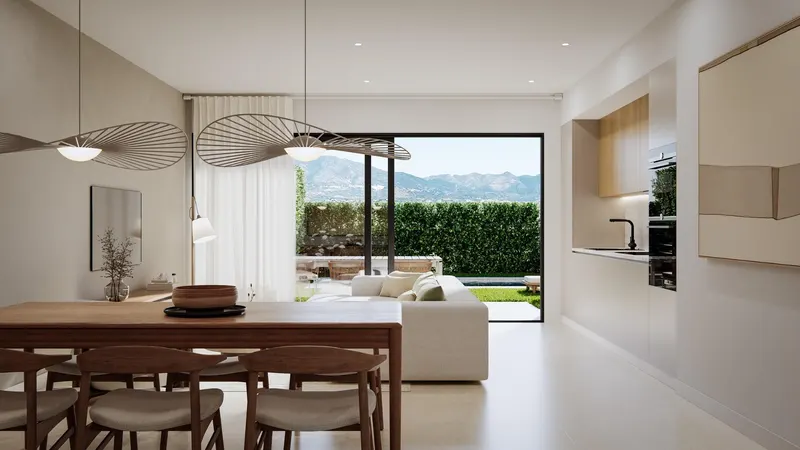 Adosados y chalés adosados de nueva construcción exclusivos en Cerrado del Águila, Mijas Costa