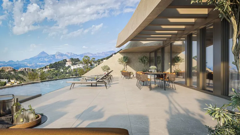 Villa de lujo contemporánea con vistas panorámicas al mar en Altea Hills, Costa Blanca Norte