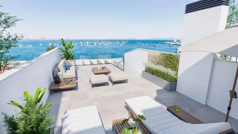 RESIDENCIAL DE OBRA NUEVA EN PRIMERA LÍNEA DE PLAYA EN SAN PEDRO DEL PINATAR