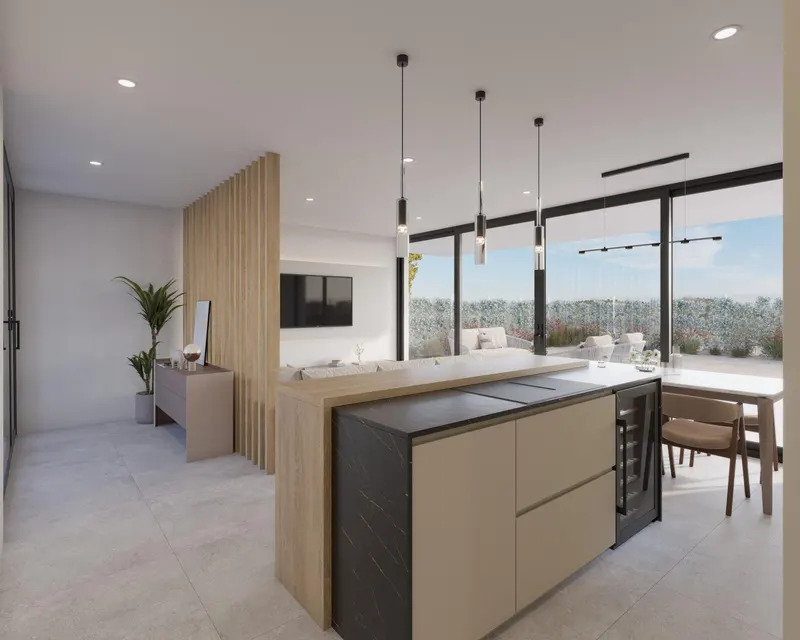 Exclusive villas with private pools at Hacienda del Álamo Golf Resort, Costa Cálida