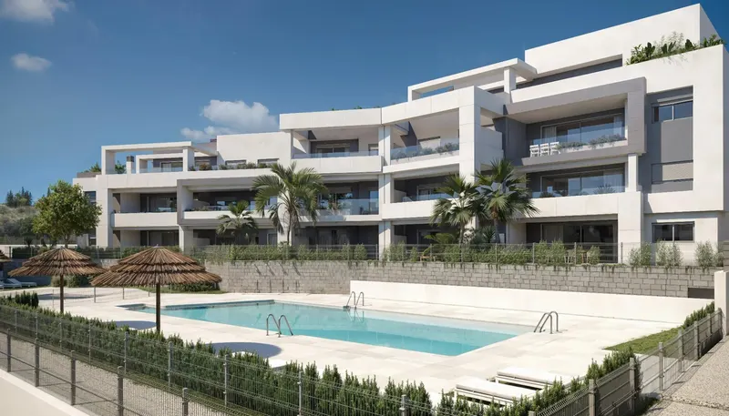 Exclusivo Resort Residencial con Spa y Piscinas en la Zona de Selwo, Estepona