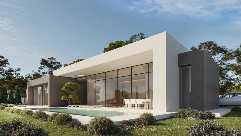 New Build Villa for Sale in Calpe – Modern Design Just 900m from the Beach