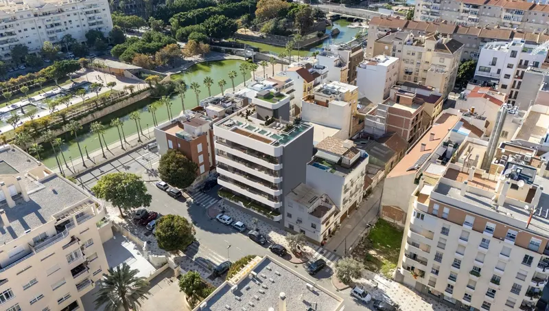Apartamentos boutique de lujo cerca de la playa en Málaga