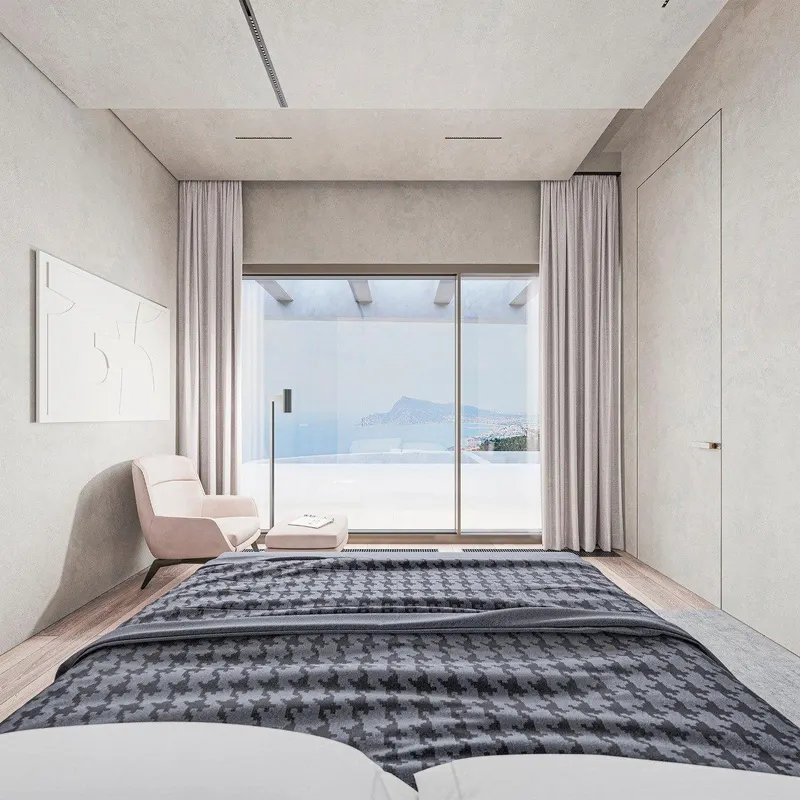 Villa de lujo contemporánea con vistas panorámicas al mar en Altea Hills, Costa Blanca Norte