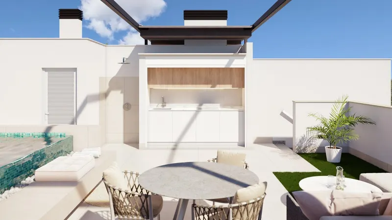 Promoción boutique de viviendas con piscina privada en Pilar de la Horadada