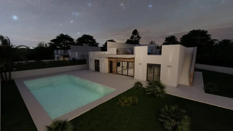 VILLAS DE OBRA NUEVA EN ROLDAN