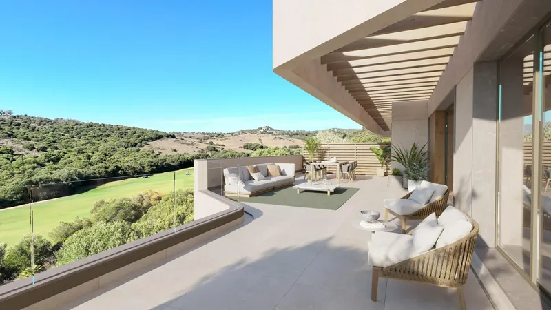 Exclusive New Build Residential Development in La Alcaidesa with Sea and Golf Views