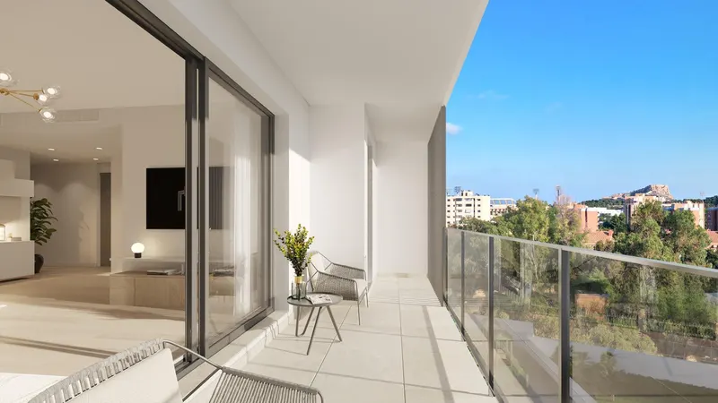 New Construction Residential Development in San Agustín, Alicante, with Stunning City Views
