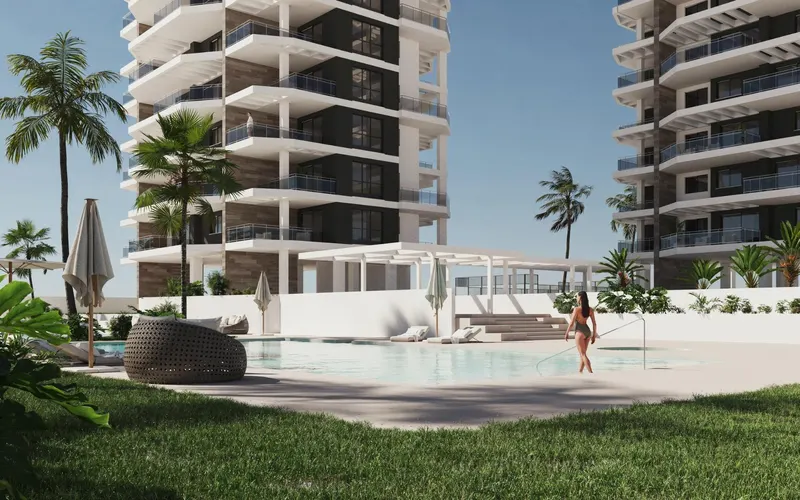 New Build Apartments for Sale in Calpe – 200 m from Arenal Beach