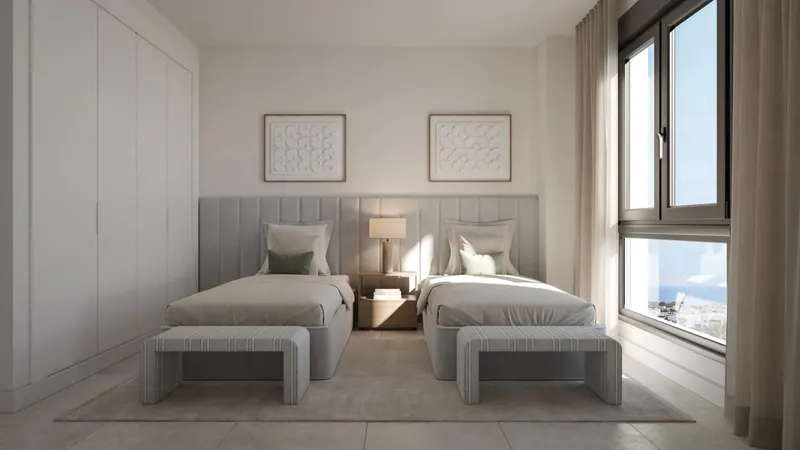 Nowe apartamenty z widokiem na morze w pobliżu parku Selwo, Estepona