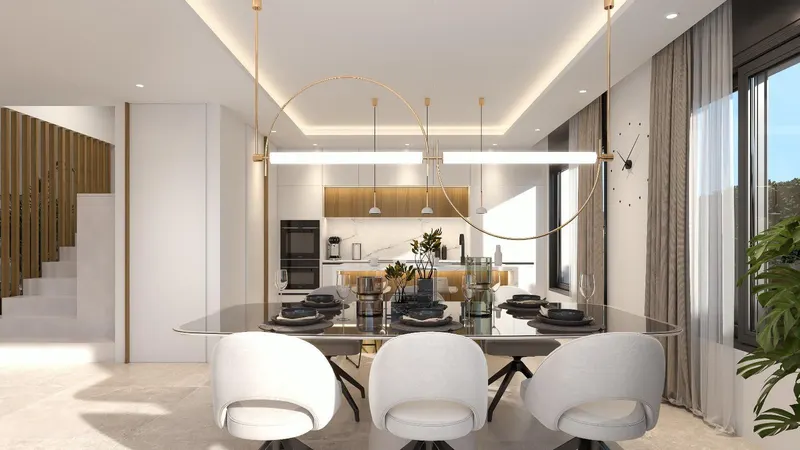 Modern Semi Detached Villas with Private Pool in Las Filipinas-Orihuela Costa
