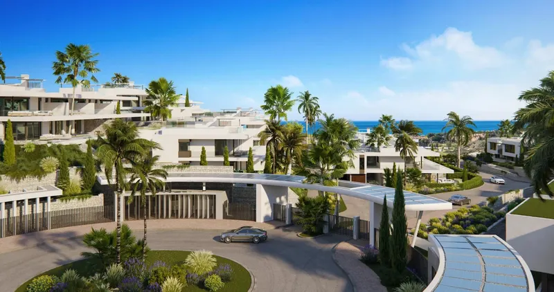 New Build Homes in Marbella East with Sea and Golf Views