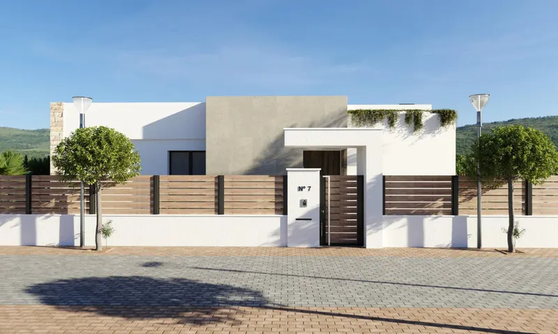 Villas de Obra Nueva en Hacienda del Álamo Golf Resort, Murcia