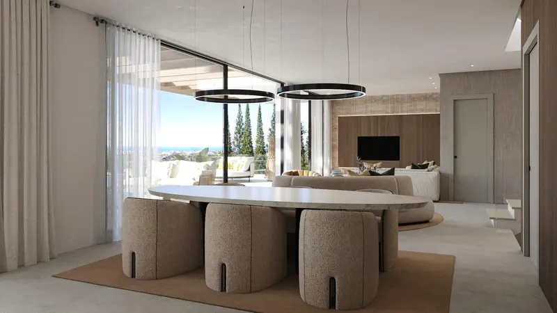 VILLA DE LUJO DE OBRA NUEVA CERCA DE ESTEPONA