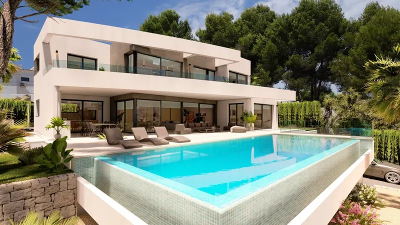 LUKSUSOWA, NOWO WYBUDOWANA WILLA W MORAIRA